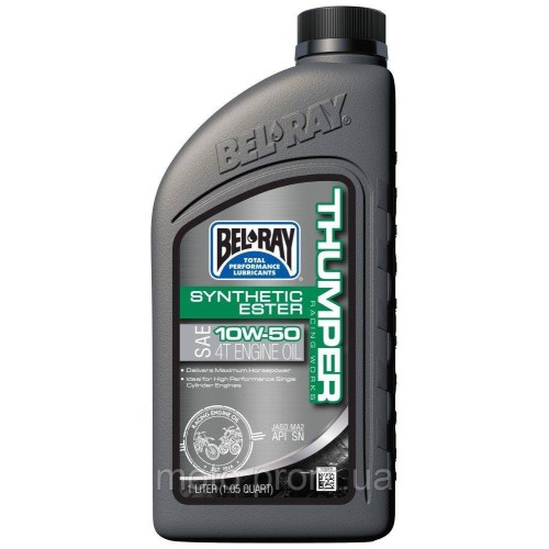 Олива моторне Bel-Ray THUMPER Racing Works Engine Oil [1 л] 10w-60