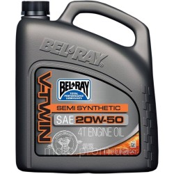 Масло моторне Bel-Ray V-TWIN Semi-Syntetic Engine Oil [4л] 20w-50