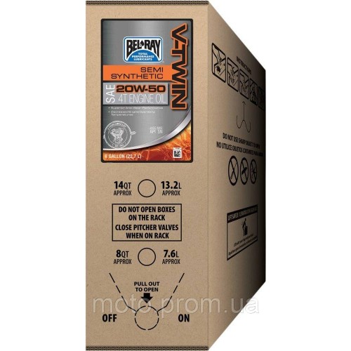 Масло моторне Bel-Ray V-TWIN SEMI-SYNTHETIC [23л] 20w-50