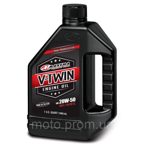 Масло моторне Maxima V-TWIN Syntetic Engine Oil [1л] 20w-50