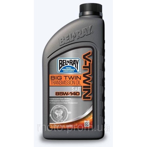 Масло трансмісійне Bel-Ray Big Twin Transmission Fluid [1л] 85w-140