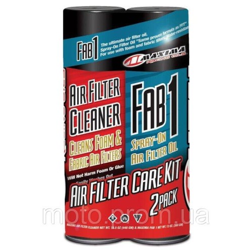 Комплект Maxima Air Filter Maintenance Combo Kit [2-Pack] Aerosol