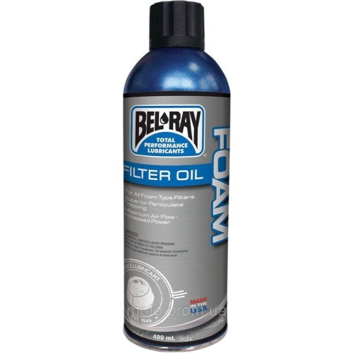 Масло фільтрове Bel-Ray Foam Filter Oil Spray [400мл] Aerosol