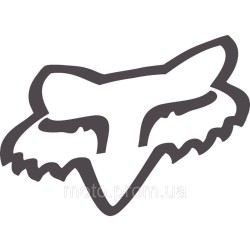 Наліпка FOX HEAD 2 Наліпка FOX HEAD 2