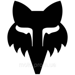 Наліпка FOX HEAD 2.5 Наліпка FOX HEAD 2.5