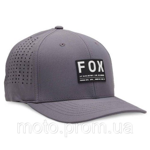 Кепка FOX NON STOP TECH FLEXFIT HAT [Steel Gray] L/XL