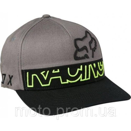 Кепка FOX SKEW FLEXFIT HAT [Pewter] S/M