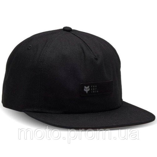 Кепка FOX SOURCE ADJUSTABLE HAT [Black] One Size