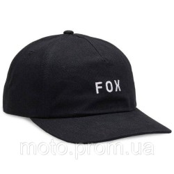 Кепка FOX WORDMARK ADJUSTABLE HAT [Black] One Size