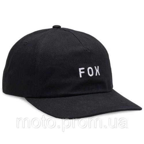 Кепка FOX WORDMARK ADJUSTABLE HAT [Black] One Size