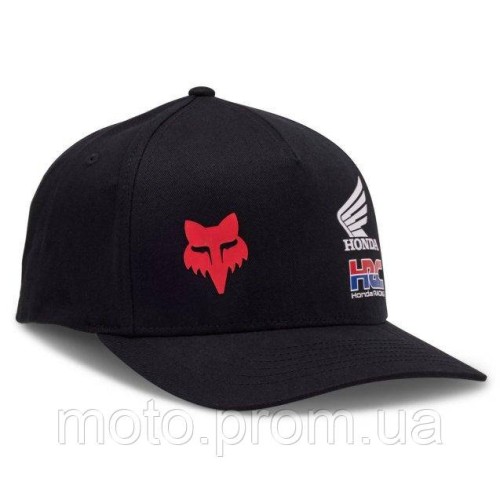Кепка FOX X HONDA FLEXFIT HAT [Black] S/M