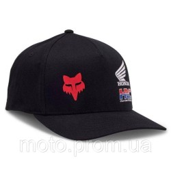 Кепка FOX X HONDA FLEXFIT HAT [Black] L/XL