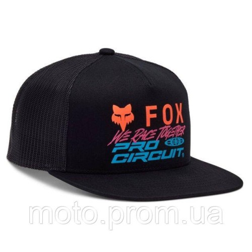 Кепка FOX X PRO CIRCUIT SNAPBACK HAT [Black] One Size