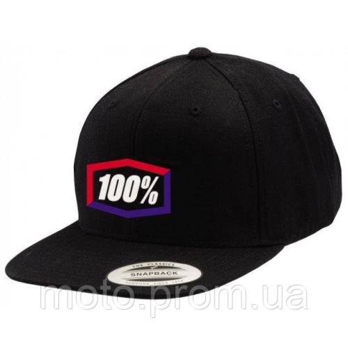 Кепка Ride 100% Corpo Classic SnapBack Hat [Black] One Size