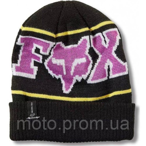 Шапка FOX BURM BEANIE [Black] One Size