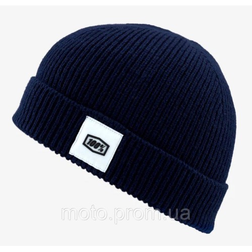 Шапка Ride 100% RIOT Cuff Beanie [Navy] One Size