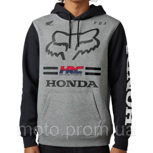 Толстовка FOX X HONDA Hoodie [Graphite] M