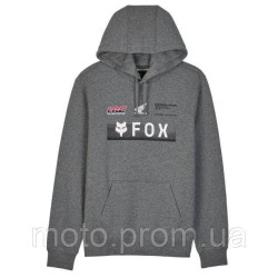 Толстовка FOX X HONDA Hoodie [Grey] L