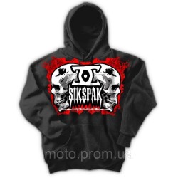 Толстовка SIKSPAK BURN IN HELL Hoodie [Black] L