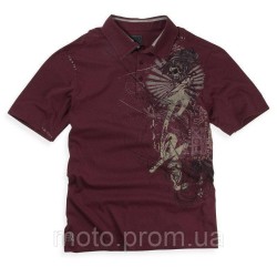 Поло FOX Inked Polo [Pomegranate] S
