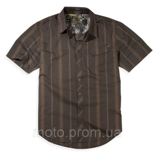 Сорочка FOX Monument Woven [Dark Brown] L