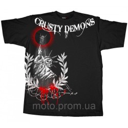 Футболка Crusty Liberty Tee [Black] L