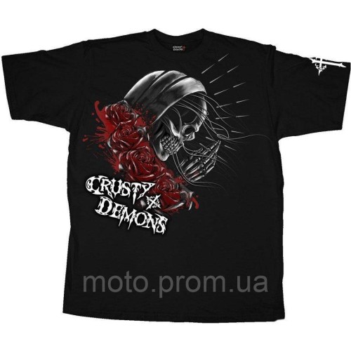 Футболка Crusty Pray Skull Tee [Black] S