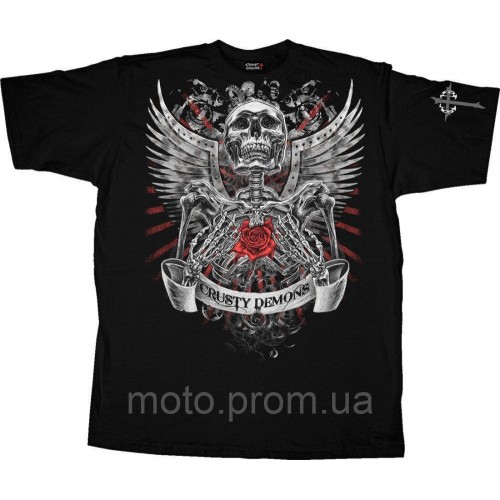 Футболка Crusty Roseheart Tee [Black] L