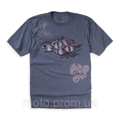 Футболка FOX Counterfeit Heathered Tee [Purple] S