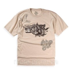 Футболка FOX Counterfeit Heathered Tee [Sand] L