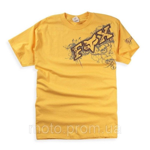 Футболка FOX Graveyard Tee [Yellow] XL