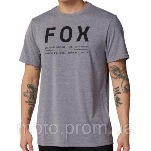 Футболка FOX NON STOP TECH TEE [Graphite] M