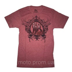 Футболка FOX Reaction Heathered Tee [Red] S
