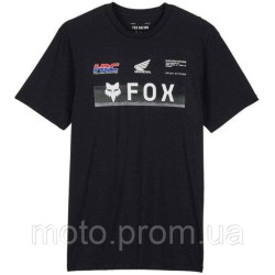 Футболка FOX X HONDA PREMIUM TEE [Black] XL