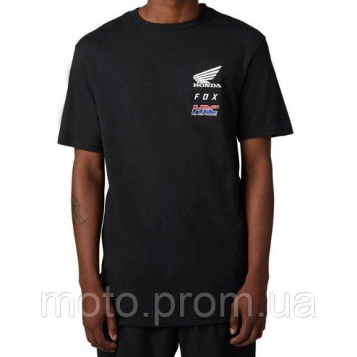 Футболка FOX X HONDA TEE [Black] M