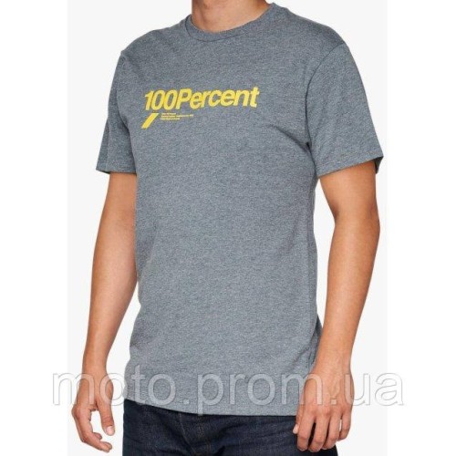 Футболка Ride 100% BILTO Tee [Heather Grey] XL