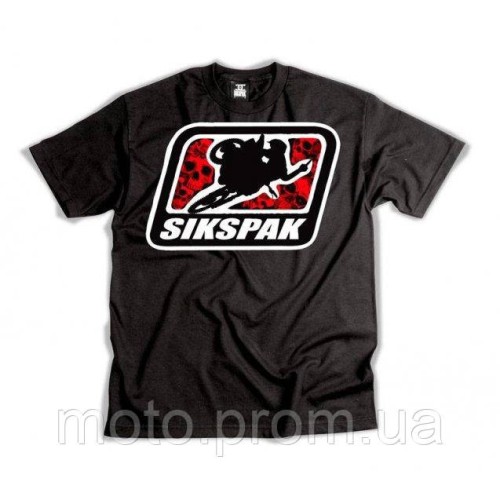 Футболка SIKSPAK AMA CRAP Tee [Black] L