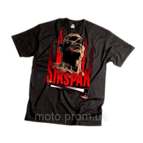 Футболка SIKSPAK BLOOD HEAD Tee [Black] M