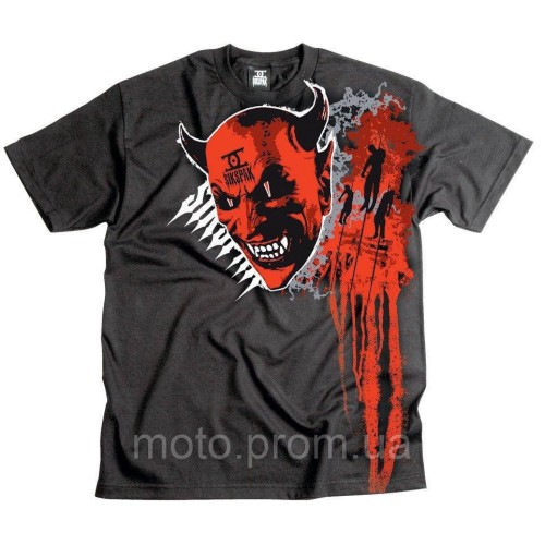 Футболка SIKSPAK SATAN WITH BLOOD Tee [Black] L