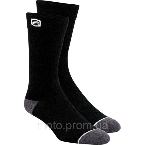 Шкарпетки Ride 100% SOLID Sock [Black] L/XL