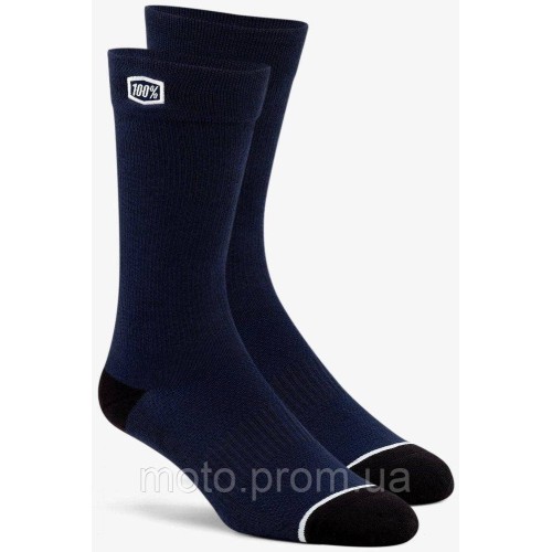 Шкарпетки Ride 100% SOLID Sock [Navy] S/M