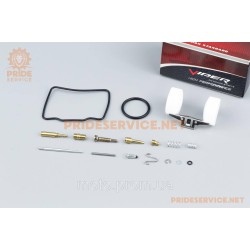 Ремонтний к-кт карбюратора 70cc, 16 деталей + поплавок