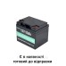 Акумулятор AUMOON LiFePO4 12V-50Ah (640 Вт) BMS, для ДБЖ