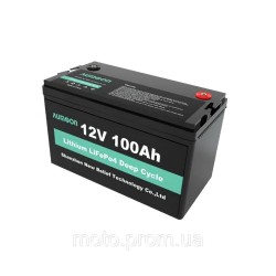 Акумулятор AUMOON LiFePO4 12,8 V-100 Ah (1,28 КВт) Smart BMS/Bluetoouth, для ДБЖ