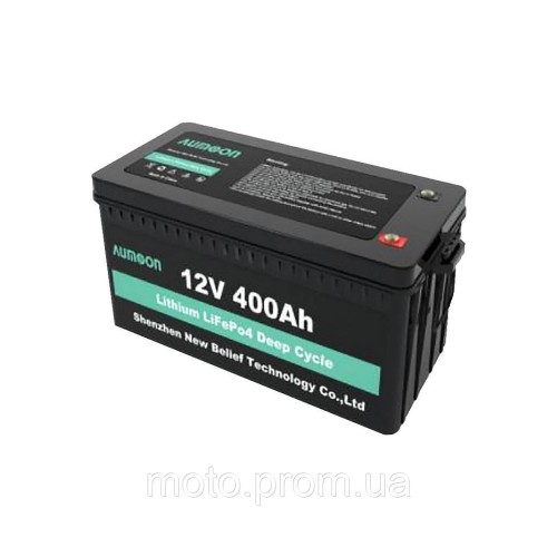 Акумулятор AUMOON LiFePO4 12,8V-400Ah (5,12 КВт) Smart BMS/Bluetoouth, для ДБЖ