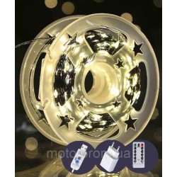 Роса 2000 LED 200м, зелений провід, реле 8 режимів +USB, пульт ДК, теплий білий (50) Роса 2000 LED 200м, зелений провід, реле 8 режимів +USB, пульт ДК, теплий білий (50)