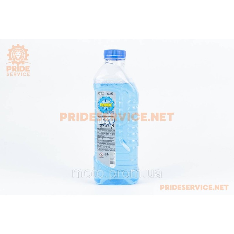 Рідина для очищення скла -20 ° С (в бачок омивача) синій, 1L