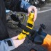 Замок-блокатор із сигналізацією Oxford LeverLock Alarm Yellow