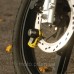 Замок Oxford Mini T Disc Lock Yellow