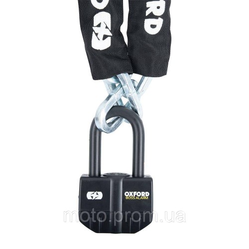 Трос Oxford Boss Alarm 16mm Chain Lock (1.5 м)